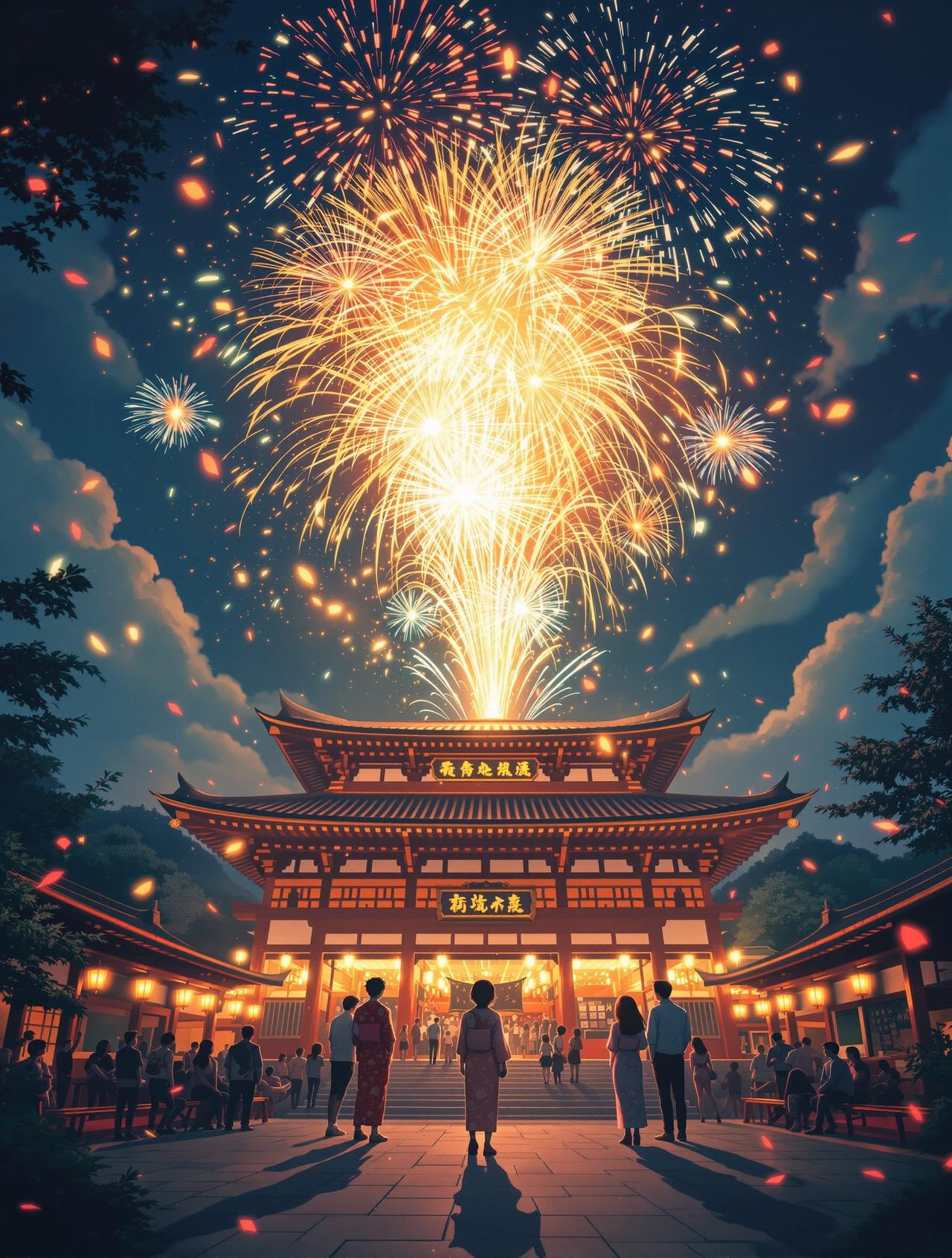 夏夜花火物语 - 如意影院夏祭热映 夏夜花火物语